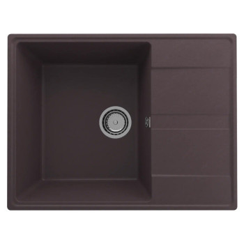 Кухонная мойка Ulgran Quartz Prima 650-06, трюфель