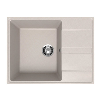 Кухонная мойка Ulgran Quartz Prima 650-10, песок