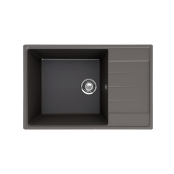 Кухонная мойка Ulgran Quartz Prima 760-09, асфальт