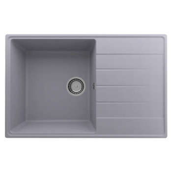 Кухонная мойка Ulgran Quartz Prima 780-05, бетон