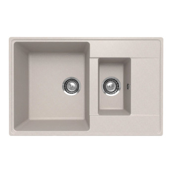 Кухонная мойка Ulgran Quartz Prima 780 1,5 K-10, песок
