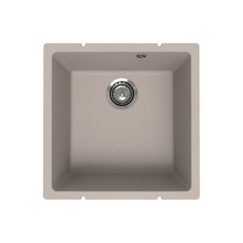 Кухонная мойка Ulgran Quartz Under 400-02, лен