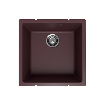 Кухонная мойка Ulgran Quartz Under 400-06, трюфель