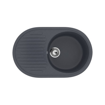 Кухонная мойка Ulgran U-107-343, антрацит