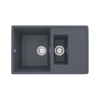 Кухонная мойка Ulgran U-205-343, антрацит