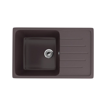Кухонная мойка Ulgran U-400-345, шоколад