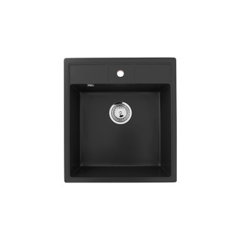 Кухонная мойка Ulgran U-406-344, ультра-черный