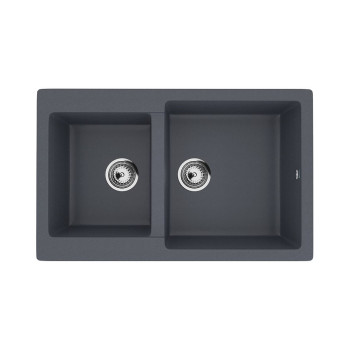 Кухонная мойка Ulgran U-505-343, антрацит