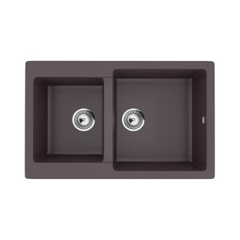 Кухонная мойка Ulgran U-505-345, шоколад