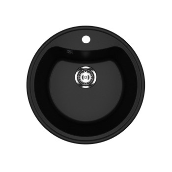 Кухонная мойка Ulgran U-601-344, ультра-черный