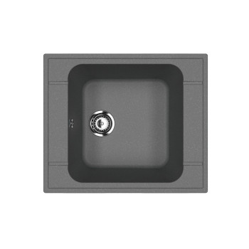 Кухонная мойка Ulgran U-604-343, антрацит