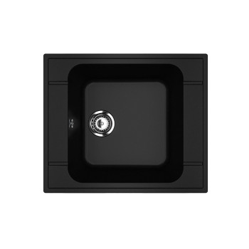 Кухонная мойка Ulgran U-604-344, ультра-черный