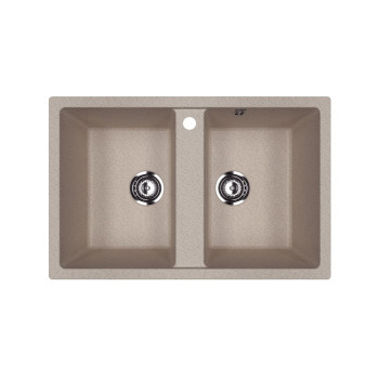 Кухонная мойка Ulgran U-608-302, песочный