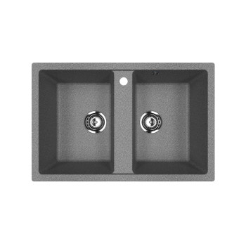 Кухонная мойка Ulgran U-608-309, темно-серый