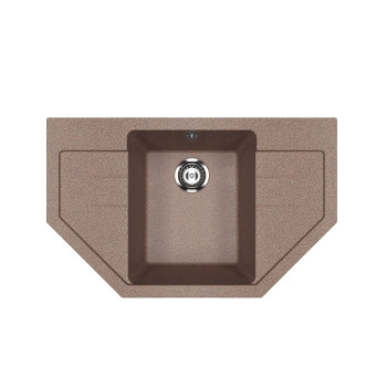 Кухонная мойка Ulgran U-609-307, терракот