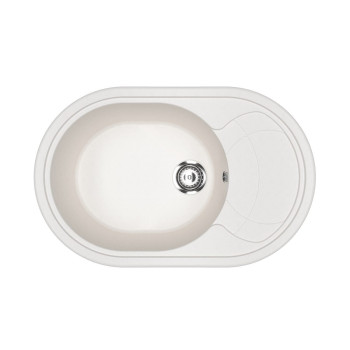 Кухонная мойка Ulgran U-610-341, ультра-белый