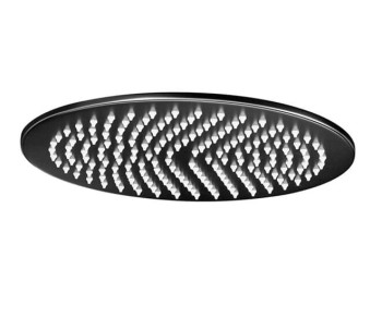 M&Z ACS600F5 Верхний душ D300mm ЧЁРНЫЙ МАТОВЫЙ