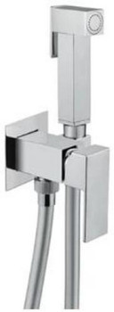 M&Z CNQ01802 Kit bidet Встраиваемый смеситель для биде набор (квадратный) ХРОМ