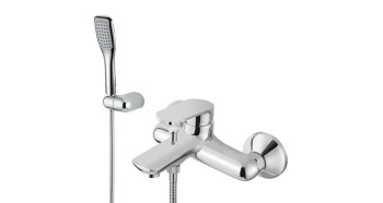 M&Z CSL00501M Castello Смеситель для ванны, с душевым набором, ХРОМ