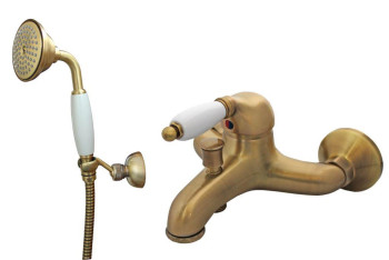 M&Z DSY00505 Desy Смеситель для ванны, с душевым набором, БРОНЗА