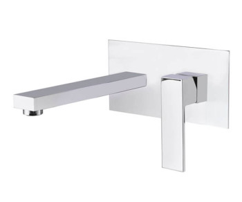 M&Z LRN04401 Lauren Смеситель для раковины настенный монтаж, ХРОМ