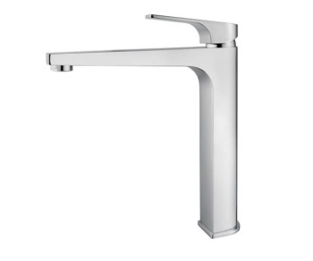 M&Z MAR00202 Marina Смеситель для раковины высокий 225 без сливного гарнитура, ХРОМ
