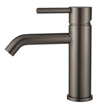 M&Z MZE00225 MZ-Expo Смеситель для раковины 93 мм, гладкий, ГРАФИТ