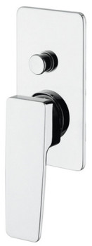 M&Z NGM02800 New Geometry Смеситель для 2х потребителей встраиваемый, Комплект, ХРОМ