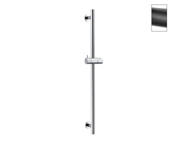 M&Z Radius. 03 ACS80114 Душевая штанга 750мм (латунь) ЧЁРНЫЙ МАТОВЫЙ