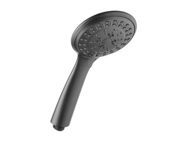 M&Z Radius. K2 ACS55093 Ручной душ 3режима (пластик ) ЧЁРНЫЙ МАТОВЫЙ