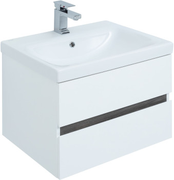 Мебель для ванной Aquanet Беркли 50 белый/дуб рошелье