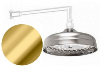 MG 206/L200 Верхний душ Luxury Ø200 мм, Retro стиль GOLD