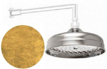 MG 206/L200 Верхний душ Luxury Ø200 мм, Retro стиль OLD BRASS