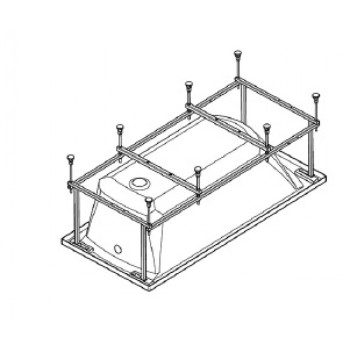 Монтаж. комплект к ванне 170х75 МОНАКО XL (1WH112423) Santek