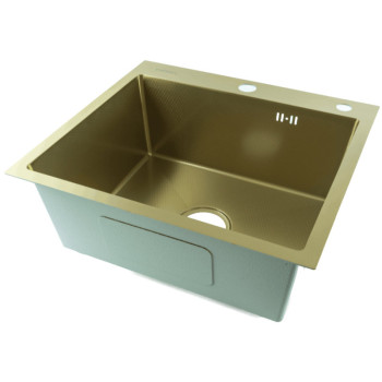 Мойка для кухни Fmark FSC5050Q, матовое золото