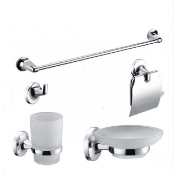 Набор аксессуаров ZOLLEN ROSTOCK (RO44424) для ванной комнаты - 5 предметов