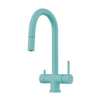 Omoikiri Akita-S-AZ латунь/azur blue