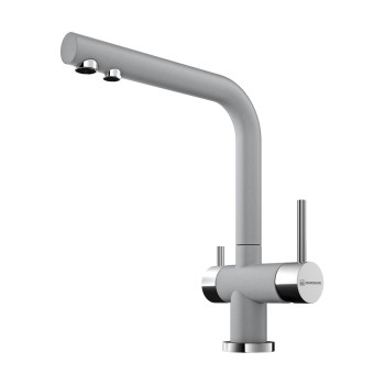 Omoikiri Nagano-GR латунь/leningrad grey