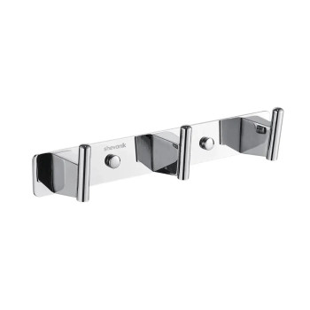 Планка с 3 крючками Shevanik SG5731, хром