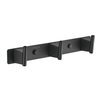 Планка с 3 крючками Shevanik SG5731H, черный