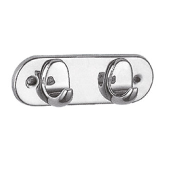 Планка с крючками для полотенец Haiba HB1505-2, хром