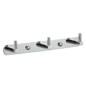 Планка с крючками Savol S-007213, хром