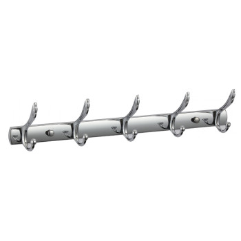 Планка с крючками Savol S-06205B, хром
