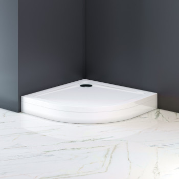 Поддон душевой 90х90 см, с сифоном