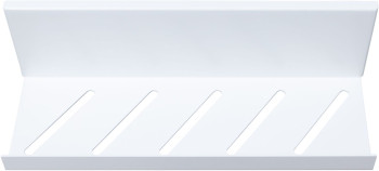 Полка Aquanet Магнум 30x80 белая матовая, открытая