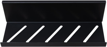 Полка Aquanet Магнум 30x80 черная матовая, открытая