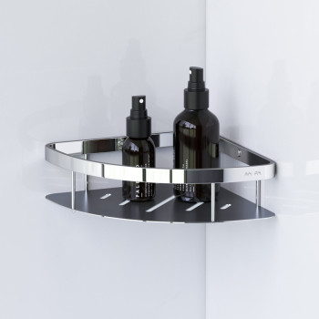 Полка для душа, угловая