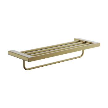 Полка для полотенец BELZ B90824, брашированное золото