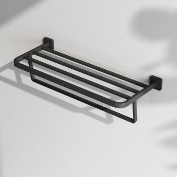 Полка для полотенец, черный