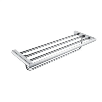 Полка для полотенец Rose RG1708, хром